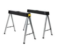Lot de 2 tréteaux STANLEY 1-97-475 pliables et clipsables charge 350kg