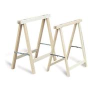 Tréteau pliant bois 75x75cm - MERCIER - 415