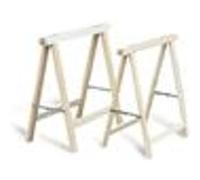 Tréteau pliant bois hêtre 800 x 800 mm MERCIER 4181