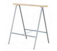 Tréteau pliant en bois et métal - 800 mm OUTIFRANCE