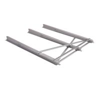 Tréteau pour bûches - ELEM GARDEN TECHNIC - Largeur 80cm - Hauteur 80-90cm - Poids max 150kgs