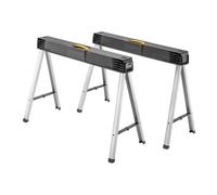 Tréteaux métalliques pliants Stanley, capacité 340 kg, la paire