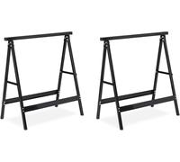 tréteaux pliables relaxdays, 2 pcs.