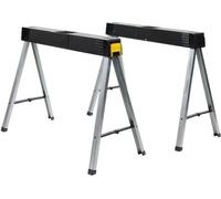 Tréteaux Pliables Stanley, Lot de 2, Capacité 340kg, 1-97-475, Transport Facile