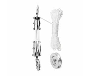 Treuil à Cor Robuste Moufle Levage, Blanc, size to 4