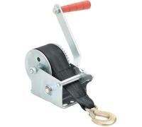 vidaXL Treuil à main avec sangle – Capacité 360 kg – 28 x 25 x 12 cm