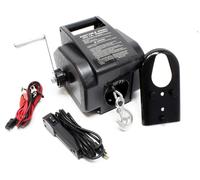 Treuil électrique 12 V, capacité de traction de 4990 kg, câble en acier de 10,5 mètres