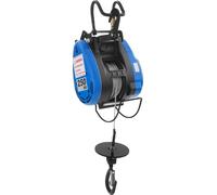 Treuil électrique, 230 V, puissance 1 500 W, câble en acier de 30 m de long, capacité de charge 250 kg, télécommande sans fil