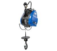 Treuil électrique 250 kg Treuil moteur 1500 W 19 m/min Palan à chaîne avec télécommande sans fil
