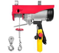 Treuil électrique - 300 kg à 600 kg - Hauteur de levage 12 m - Treuil motorisé 1150W - Moteur en cuivre - Poulie 10 m/min - Vitesse de levage - Palan avec télécommande à fil - Palan à chaîne
