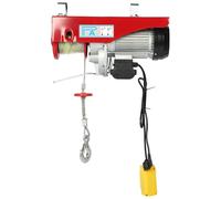 Treuil électrique, 500 kg - 1000 kg, 1800 W, système de levage par câble