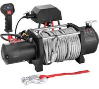 Treuil électrique – 8 200 kg – IP67 étanche – Avec télécommande sans fil – Câble en acier à 19 brins – Universel