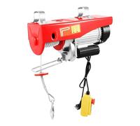 Treuil électrique à câble Palan électrique 500kg, Machine de levage 1600W, treuil à câble en acier robuste 12m pour grue d'atelier Garage avec télécommande Palans électriques