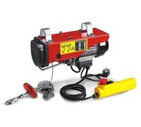 Treuil électrique, capacité de 200/400 kg, longueur de câble 12 mètres, puissance 950 W, avec télécommande