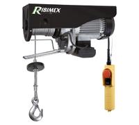 Treuil électrique, capacité de 200/400 kg, puissance 950 W, câble de 18 mètres