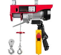 Treuil électrique, capacité de charge 250 kg/550 lbs, puissance du moteur 1600 W, longueur du câble 4,3 m, applications polyvalentes, caractéristiques de sécurité incluses