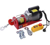 Treuil électrique, capacité de charge 800 kg, vitesse de levage rapide, rouge