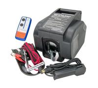 Treuil Électrique De Remorque Bateau 12 V 2000 Lb | Portable Détachable Avec Télécommande Sans Fil Pour Une Utilisation En Yacht Et Mer Bras Cadre Durable de Levage Treuils électriques