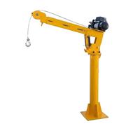 Treuil Électrique Grues de camion Palan électrique portable Télécommande Mobile Jib Monté Bras ramassage Ascenseur Petite Grue 500kg