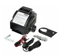 Treuil électrique portable 12 V pour bateau, treuil moteur, treuil avec câble en acier de 9,2 m, treuil électrique, treuil, accessoires de traction 906 kg