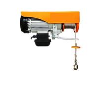 Treuil électrique portable de 12 m avec télécommande pour granges et écuries agricoles, petit 100 à 1000 kg pour garage, usine, entrepôt (PA200-200KG)
