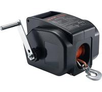 Treuil électrique pour bateau, 12 V CC 300 W, treuil électrique réversible pour remorques pouvant supporter jusqu'à 900 kg, fonctions d'alimentation, de coupure d'alimentation et de roue libre pour ba