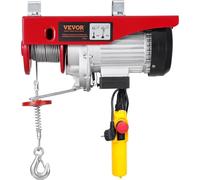 Treuil électrique pour grue de levage 880 lb avec télécommande filaire de 14 pieds 230 V