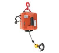 Treuil électrique - Treuil de grue - Portable - 1 500 W - Télécommande radio - Capacité de levage : 500 kg - Système à crochet et à poulie