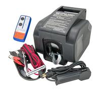 Treuil Électrique Treuil électrique de remorque bateau 12 V 2000 lb | Portable détachable avec télécommande sans fil pour une utilisation en yacht et mer