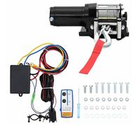 Treuil électrique - vidaXL - 12 V - 1360 kg - Télécommande sans fil