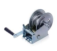 Treuil Manuel Forte Capacité - Rocher Bidirectionnel & Poignée Ergonomique - pour Chargement Remorques, Camions, Bateaux, Dépannage Véhicule, Usage Agricole et Marin (190 caractères),15m-600lbs
