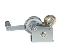 Treuil manuel robuste pour remorques, capacité de 226,8 kg, câble en acier, 7 m, mini treuil de remorquage durable et fiable, idéal pour les charges lourdes et les applications de remorquage