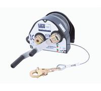 Treuil numérique 200 3M DBI-SALA, longueur : 58 m, câble en acier inoxydable, Power Drive pour l'utilisation d'une visseuse sans fil, manivelle amovible, 2 rapports de transmission, compteur, matériel