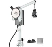 Treuil pour casiers à crabes - Treuil 12 V - Moteur 1200 W - Force de traction 90 kg - Vitesse de traction 35 m/min - Rotation à 360° - Pour casiers à crabes, crevettes et homards