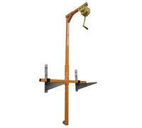 Treuils électriques Support de levage grue pliant 10/15/20m, Machine Portable, assemblage treuil manuel, outil climatisation Palan électrique(Split style,15m winch)