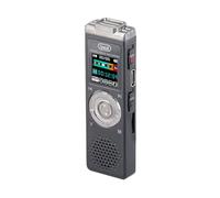 Trevi DR 437 SA2 Mini enregistreur Vocal avec mémoire Interne de 8 Go, Enregistrement jusqu'à 580 h, Batterie Interne Rechargeable au Lithium
