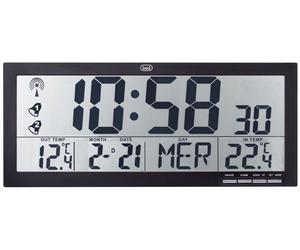 Trevi OM 3530 RC Horloge digitale rectangulaire noire