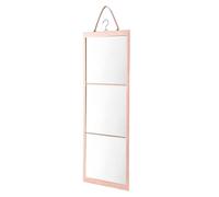 Tri Fold Full Length Mirror, Shatterproof Glass With Handle For Travel | Foldable Three Panel Design Offers Wide Viewing With Carry Handle And Shatterproof Glass For Dorm Makeup Dance Gym Travel