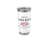 Tri Sherpa Triathlète Support Crew Triathlon Haul Cheer Gobelet isotherme en acier inoxydable double paroi