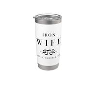 Tri Sherpa Wife Triathlon Support Crew Gear Haul Cheer Gobelet isotherme en acier inoxydable double paroi