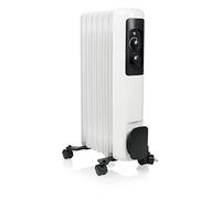 Tri Star Tristar radiateur à bain d'huile KA-5177-3 réglages de chauffe - Thermostat réglable - 1 500 W max - 7 ailettes, Blanc