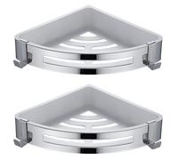 Triangle,2 Pièces Etagère De Douche D'Angle, Serviteur De Douche Sans Percage, Antirouille Pour Panier Rangement Douche Access