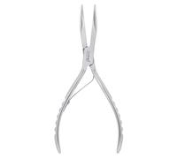 triangle 50 489 16 02 Pince à arêtes courbées en acier inoxydable de qualité professionnelle