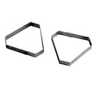 triangle de centrage Wolf 2600025 pour pouvoir calorifique LAF 63/96, jeu de 2 pièces