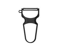Triangle Eplucheur, Plastique, Noir, 11 x 6,5 x 1,2 cm