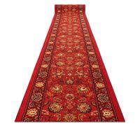 Triangles de couloir TRADYCJA traditionnel antidérapants Rouge gomme 57cm 57x650 cm