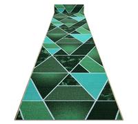 Triangles de couloir TRÓJKĄTY antidérapants vert gomme 90cm 90x530 cm