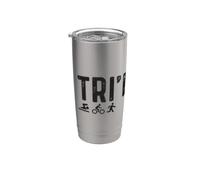 Triathlon I Trio Gobelet isotherme en acier inoxydable double paroi