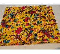 Tribal Asian Textiles Kantha Couette/Plaid/Couvre-lit Fait-Main Motif Oiseaux Grande Taille 228,6 x 274,3 cm