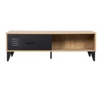 Bestmobilier Tribeca table basse - Bois/Noir